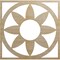 Ekena Millwork Blume Wood Fretwork Pierced Ceiling Medallion, Birch, 34"OD x 11 3/4"ID x 3/8"T CMWP34X34X0375BLBI - alternate 1